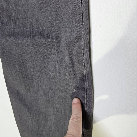J.CREW Gray Toothpick Skinny Jeans Factory Whiskering Sz 30 - Picture 7 of 15
